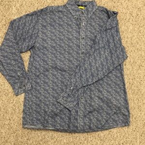 George Strait long sleeve button down shirt